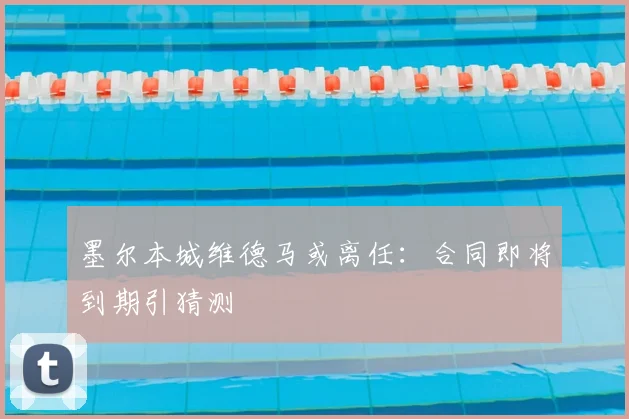 墨尔本城维德马或离任:合同即将到期引猜测